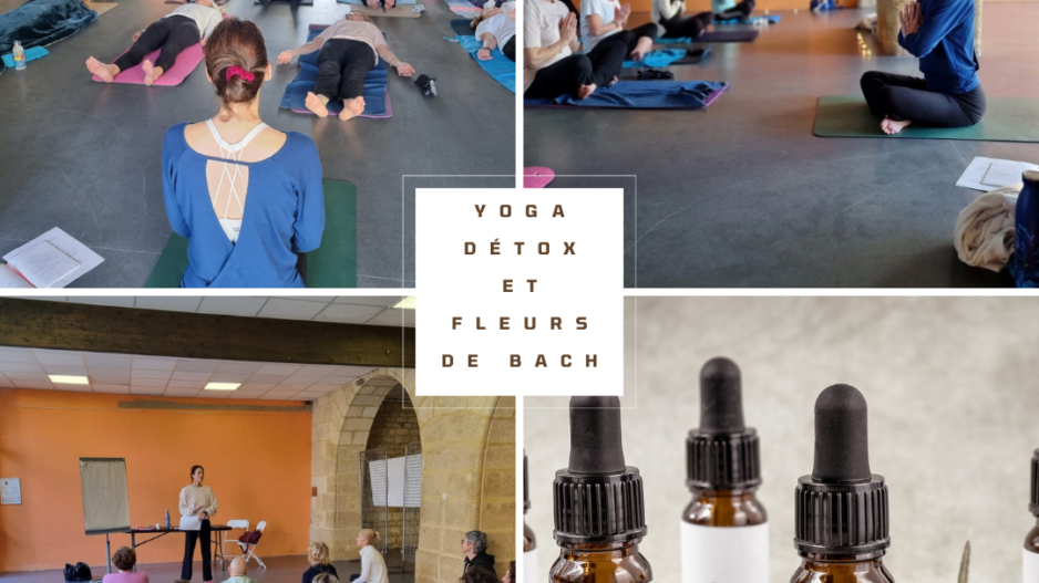 Yoga détox et Fleurs de Bach